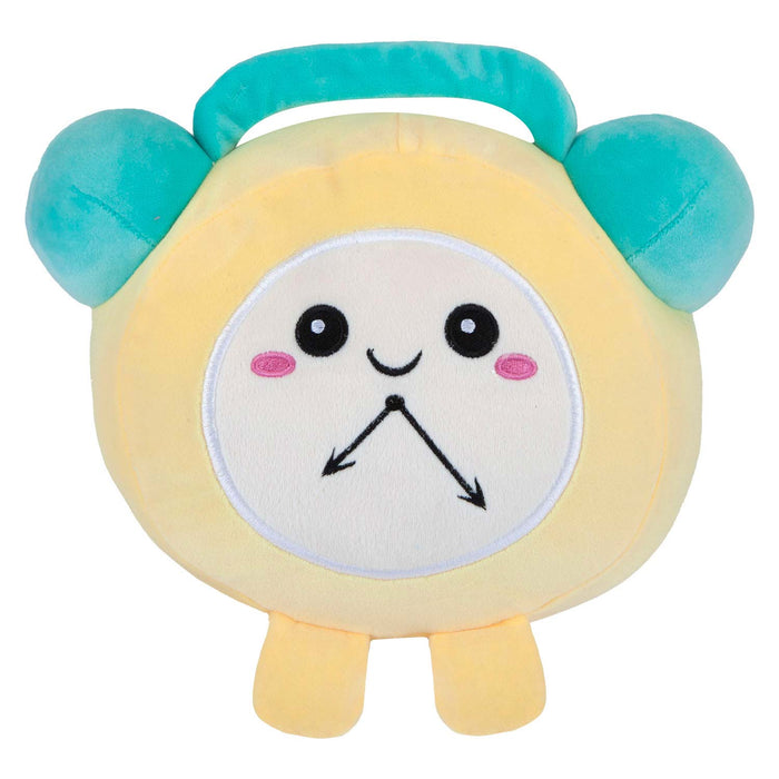 Alarm Soft Toy Cute Plushie Huggable Cuddly Stuffed Toy 16cm Yellow
