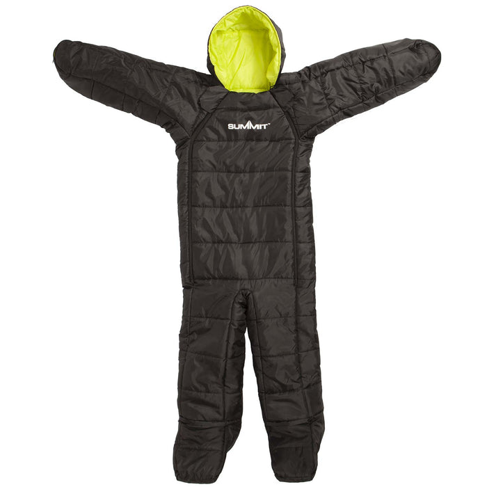 Wearable Sleeping Bag Black Adults Small/Medium