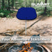Stick Camping Table Anti-Slip Surface Dig In Ground Blue