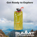 Collapsible Water Carrier Flip Top Lid Thick Plastic 12. 4cm x 15. 2cm Green X 1