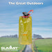 Collapsible Water Carrier Flip Top Lid Thick Plastic 12. 4cm x 15. 2cm Green X 1