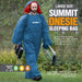 Wearable Sleeping Bag Blue Adults Large/XL