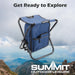Rucksack Cooler Stool 20 Litres Max Load 110Kg 36cm x 33cm x 44cm Blue X 1