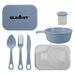 Summit Mess Set Cutlery, Chop Board, Spice Pot Bowl & Mug Blue