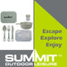 Summit Mess Set Cutlery, Chop Board, Spice Pot Bowl & Mug Green