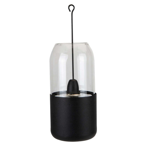 Tabletop Fireplace Heater Bioethanol Portable Light Black