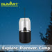 Tabletop Fireplace Heater Bioethanol Portable Light Black