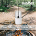 Tabletop Fireplace, Heater Bioethanol Portable Light White
