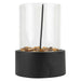 Tabletop Fireplace, Heater Bioethanol 400G Of Stones Black