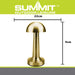 Touch Lamp Rechargeable 3 Light Settings 9cm x 22cm Brushed Gold X 1