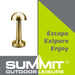 Touch Lamp Rechargeable 3 Light Settings 9cm x 22cm Brushed Gold X 1