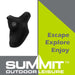 Weather Shield Face Mask And Snood Fleece Cold Protection Black