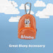 Bingo Backpack Bag Clip Childrens Orange