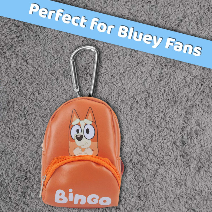 Bingo Backpack Bag Clip Childrens Orange