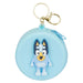 Bluey Coin Purse Childrens Video Game Accessories 12.5cm x 6.5cm Blue