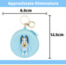 Bluey Coin Purse Childrens Video Game Accessories 12.5cm x 6.5cm Blue
