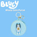 Bluey Coin Purse Childrens Video Game Accessories 12.5cm x 6.5cm Blue