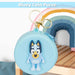 Bluey Coin Purse Childrens Video Game Accessories 12. 5cm x 6. 5cm Blue