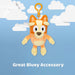 Bingo Plush Bag Clip Childrens Orange