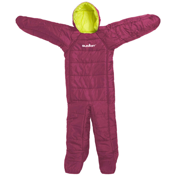 Wearable Sleeping Bag 
Berry Adults Small/Medium Featherlite