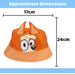 Bingo Bucket Hat Childrens Video Game Accessories 24cm x 17cm Orange