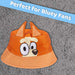 Bingo Bucket Hat Childrens Video Game Accessories 24cm x 17cm Orange
