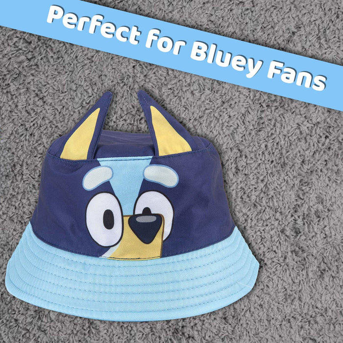 Bluey Bucket Hat Childrens Video Game Accessories 24cm x 17cm Blue