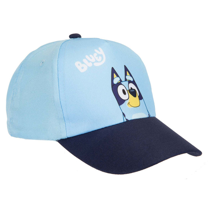 Bluey Baseball Cap Adjustable Childrens Blue Kids Character Accessory