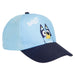 Bluey Baseball Cap Adjustable Childrens Blue Kids Character Accessory