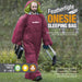 Wearable Sleeping Bag Berry Adults Large/XL Featherlite