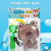 Water Gun Pistol Capybara Backpack Water Guns Adults Kids 16cm x 22cm Capybara X 1