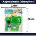 Water Gun Pistol Frog Backpack Water Guns Adults Kids 16cm x 22cm Frog X 1