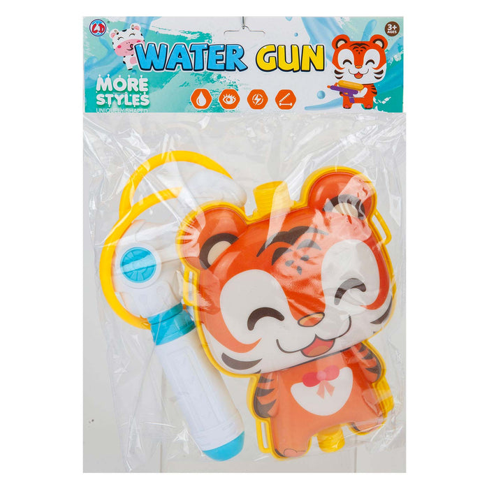 Water Gun Pistol Tiger Backpack Water Guns Adults Kids 16cm x 22cm Tiger X 1