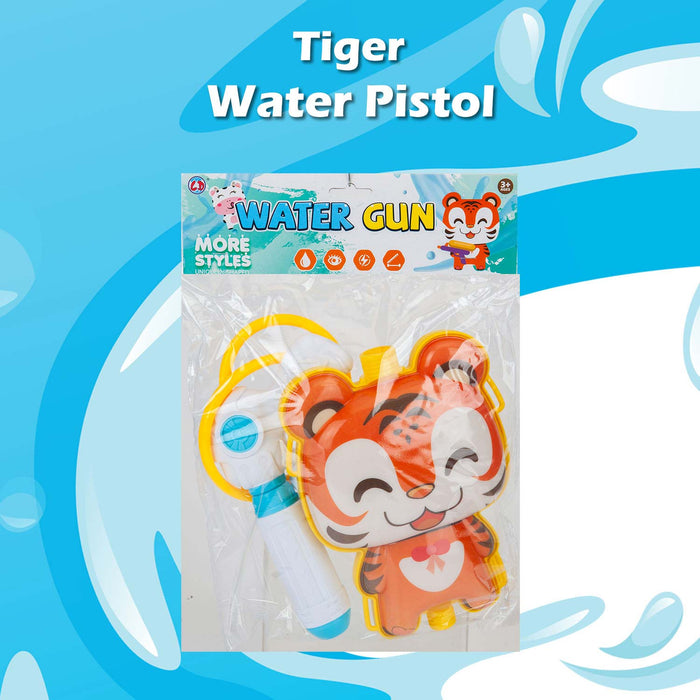 Water Gun Pistol Tiger Backpack Water Guns Adults Kids 16cm x 22cm Tiger X 1