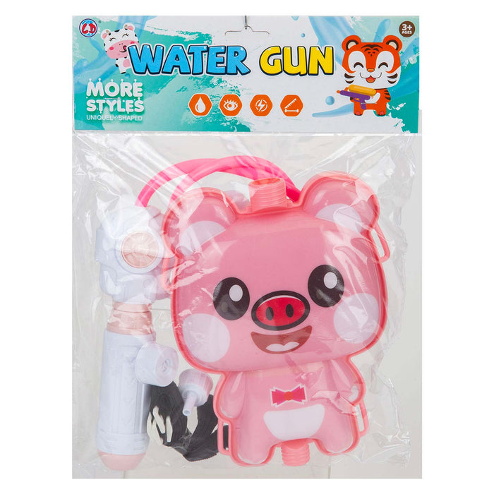Water Gun Pistol Pig Backpack Water Guns Adults Kids 16cm x 22cm Pig X 1