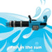 Electric Gatling Water Gun Pistol Automatic Battery Powered 22cm x 50cm Blue X 1