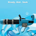 Electric Gatling Water Gun Pistol Automatic Battery Powered 22cm x 50cm Blue X 1