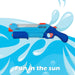 Electric Water Gun Pistol Pump Action Automatic Battery 15cm x 50cm Blue X 1