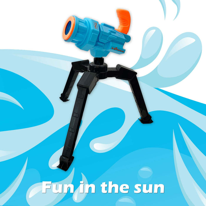 Hosed Water Gun Pistol Water Guns Adults Kids Outdoor 41cm x 46cm Blue X 1