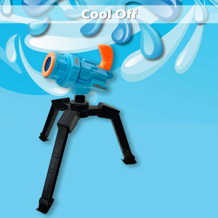 Hosed Water Gun Pistol Water Guns Adults Kids Outdoor 41cm x 46cm Blue X 1