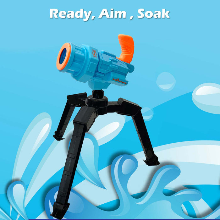 Hosed Water Gun Pistol Water Guns Adults Kids Outdoor 41cm x 46cm Blue X 1