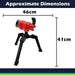 Hosed Water Gun Pistol Water Guns Adults Kids Outdoor 41cm x 46cm Red X 1