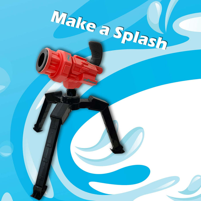 Hosed Water Gun Pistol Water Guns Adults Kids Outdoor 41cm x 46cm Red X 1