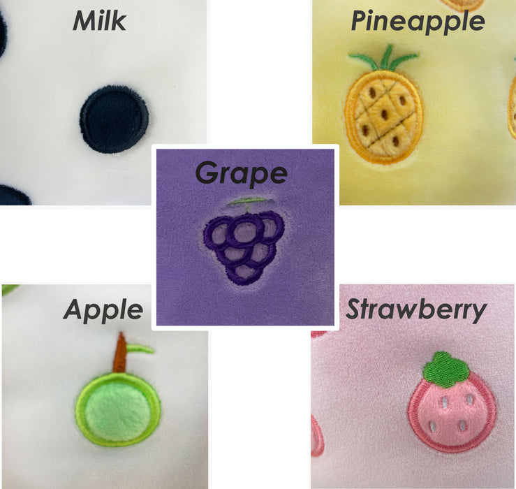 Boba Tea Soft Toy Purple Bubble Tea Plush Pillow, Cute Soft 1 X Grape 20cm
