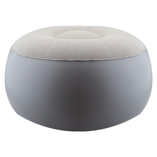 Inflatable Foot Stool Easy, Durable, Pack Away 55cm x 50cm Grey X 1