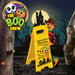 The Boo Crew Halloween Decorations Warning Sign, May Be Spooky Décor