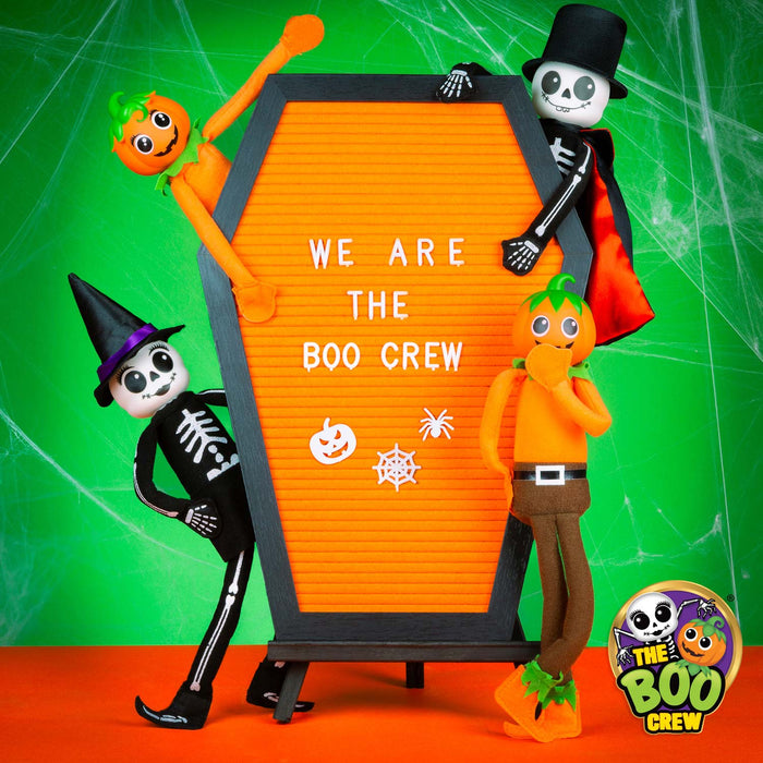 The Boo Crew - Halloween Drinking Bottle Party Water Container Pumpkin 500ml