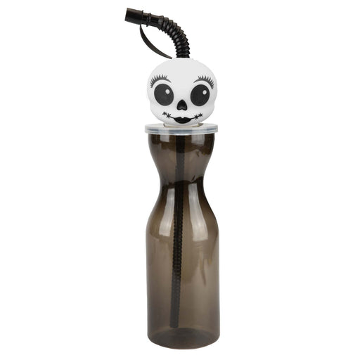 The Boo Crew Halloween Drinking Bottle Water Container Skull 500ml