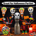 The Boo Crew Halloween Drinking Bottle Water Container Skull 500ml