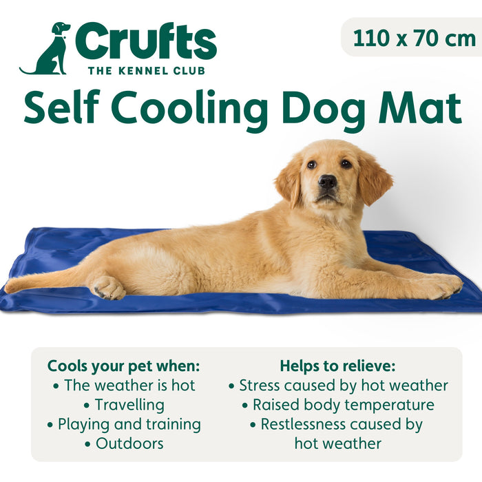 Crufts - Pet Cooling Mat (110cm x 70cm)